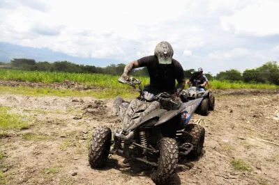 Ride powerful atvs near cali, cross rivers, and explore valle del cauca’s wild trails. includes gear, insurance, and round-trip transport. book your spot now!