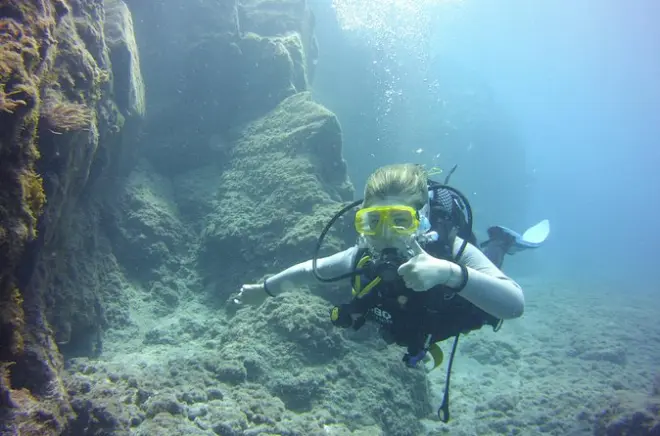Diving in Tenerife: Small groups with personal instructor