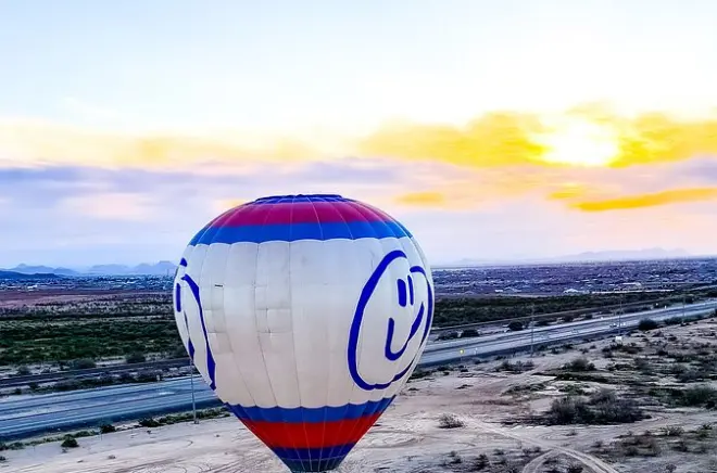 Coachella Valley Hot Air Balloon Ride: Desert Views