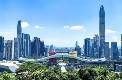 Passeggiata a Shenzhen: Futian CBD, villaggi urbani e parco bay
