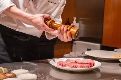 Degustazione di Kobe beef e sake: Nada, santuario Ikuta, teppanyaki