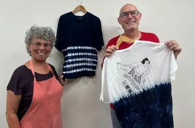 Indigo Dyeing Class in Osaka: Dye Your Own Cloth