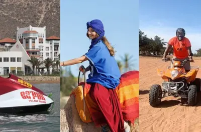 ATV riding in Agadir: Camel, jet ski and quad bike