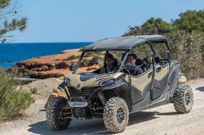Conduite de buggy à Ibiza : Excursions dans villages et plages
