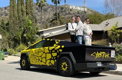 Hollywood tour in a Cybertruck: Drive or ride the electric icon