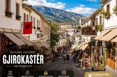 Tour privato di 8 ore da Saranda: Gjirokaster e Blue Eye