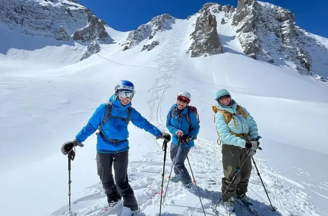 Ski de randonnée guidé de 8 h dans les montagnes San Juan