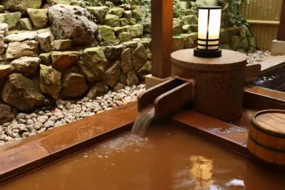 Arima Onsen Taikounoyu en Kobe: Aguas minerales y carne Kobe
