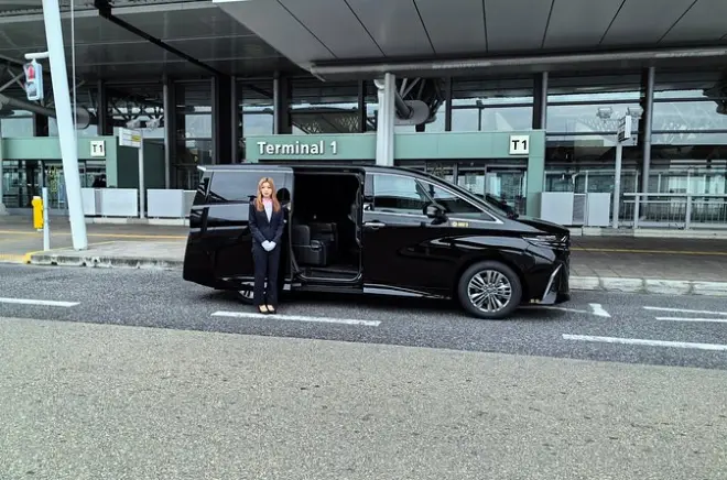 Voiture privée d’Osaka à l’aéroport international de Kansai