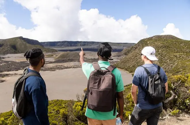 Ascenso al volcán Karthala en Comoras: Cima y cráter