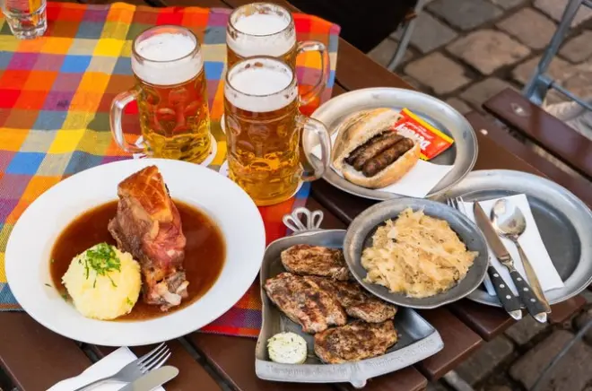 Gastronomía en Núremberg: 4 paradas con guía y comida completa