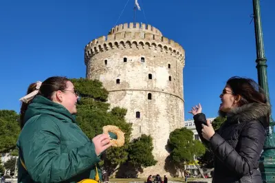 Tour de comida griega en Tesalónica: Prueba bebidas y meze locales