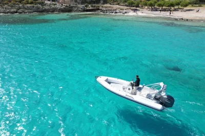 Feel the salt air on a private boat trip to balos lagoon, gramvousa island’s fortress, and falasarna beach. includes snorkeling gear, drinks, and pickup from crete.