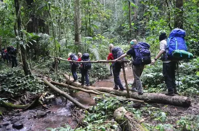 Trekking 2 dias em Nam Ha NPA com homestay Khmu e trilha na selva