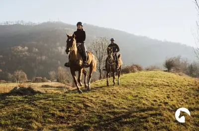 Horseback riding for expert riders, Lake Como