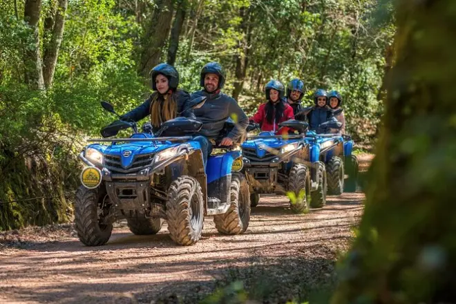 Quad-Tour Bandite di Scarlino: Wälder, Weinkeller & Weinprobe
