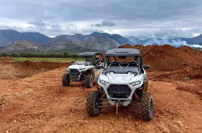 ATV riding in Crete: Polaris RZR off-road adventure