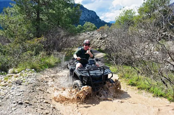 Quad Bike Safari Kemer: Goynuk Canyon ride with swim break