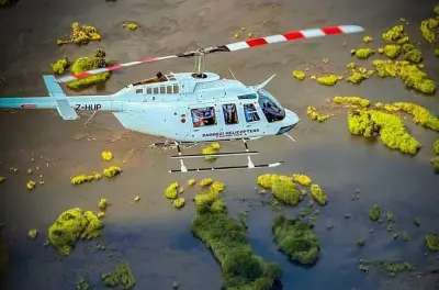 15 Mins Helicopter Flight Victoria Falls Zimbabwe: Aerial Views
