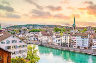 Transfert privé de Lugano à Zurich avec arrêt touristique