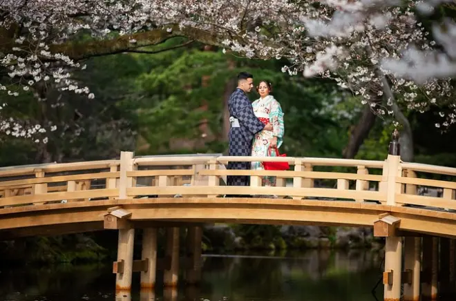 Private Fotosession in Kanazawa: 4 Orte, 75 Bilder