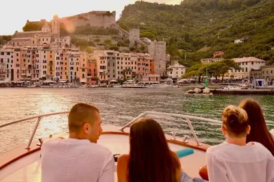 Croisière au coucher du soleil à Portovenere : Îles et baignade