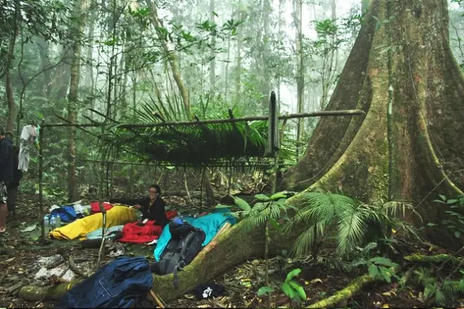 Trekking 3 giorni Nam Ha con campo selvaggio e homestay Khmu