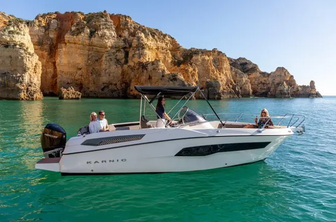 Schnorcheln Ponta da Piedade: Privates Boot ab Lagos Marina