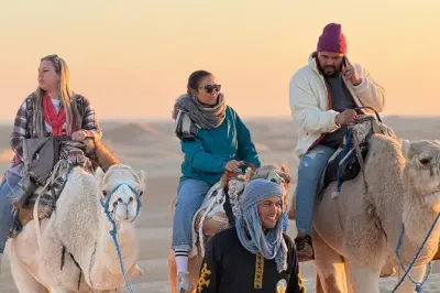 2-tägige Sahara-Tour ab Djerba: Übernachtung im Wüstencamp