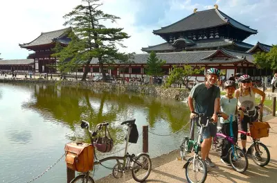 Nara UNESCO Radtour: Brompton-Fahrrad mit lokalem Guide