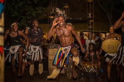 Victoria Falls Boma Dinner Drumshow Zimbabwe Cultural Dining