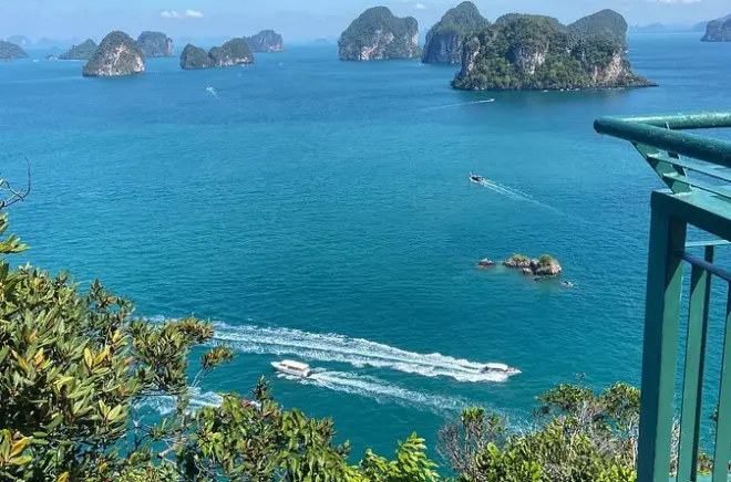 Ilhas Hong de Krabi: Lagoa e snorkel em lancha rápida