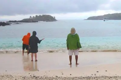Snorkel na ilha Santa Fe: Vida selvagem rara e praia escondida