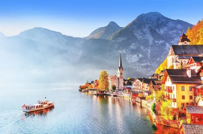 De Munique a Hallstatt com Skywalk, mina de sal e motorista privado