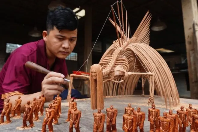 Corso di intaglio del legno a Hoi An: Lezione pratica di 3 ore