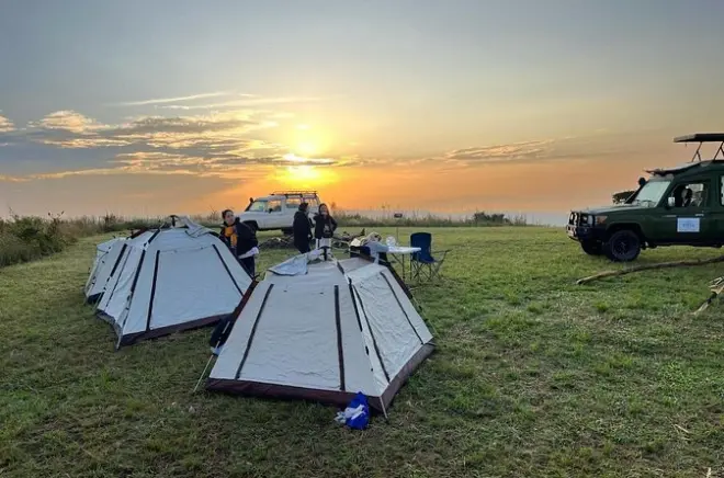 Akagera Safari ab Kigali: Big Five und Camping am Mutumba