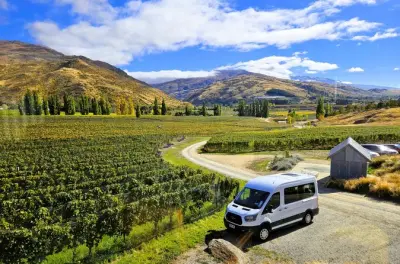 Central Otago: 4 cantine, 3 regioni e pranzo da Queenstown
