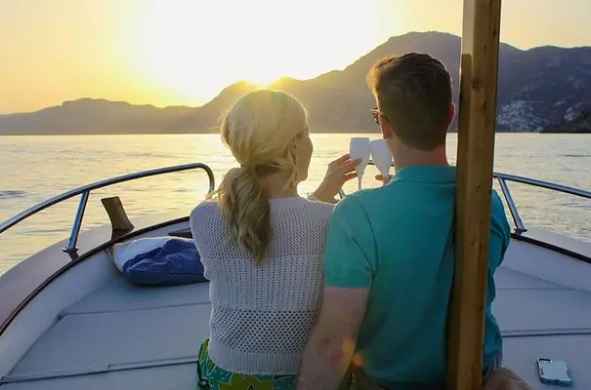 Pôr do sol em Positano com 2 horas na Costa Amalfitana
