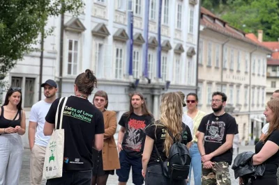 Fall for ljubljana’s legends on a love stories walking tour, taste local craft beer with snacks, and get a unique gift from small businesses. includes tastings.