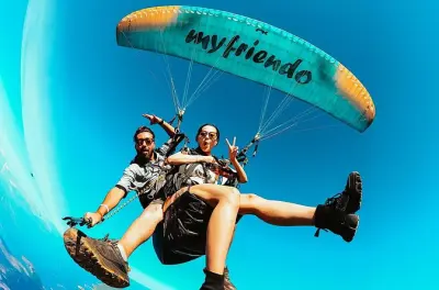 Paragliding in Fethiye: 6,460 feet over Blue Lagoon