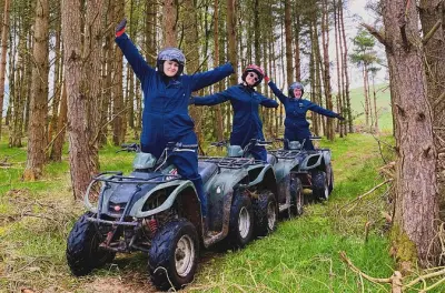 ATV Riding in Perthshire: Mud, Streams & Open Fields