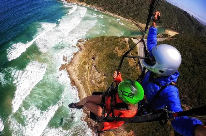 Parapente tandem à Sedgefield : Vidéo de votre vol