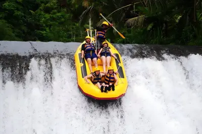 Telaga Waja Rafting: 3-Hour River Adventure with Volcano Views