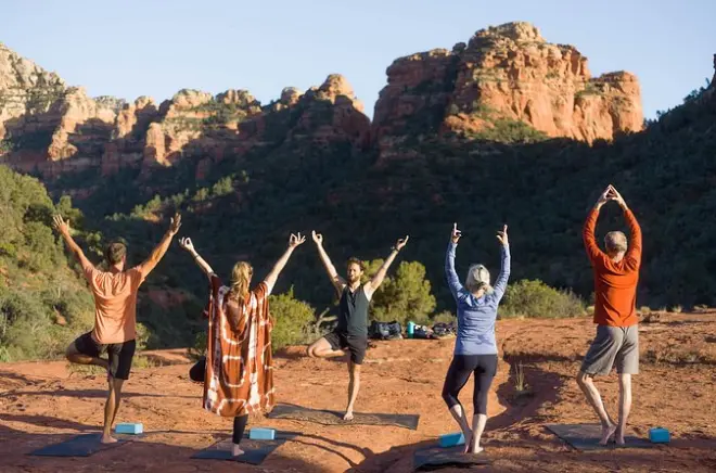 Escursione e yoga a Sedona: Rocce rosse ed energia dei vortex