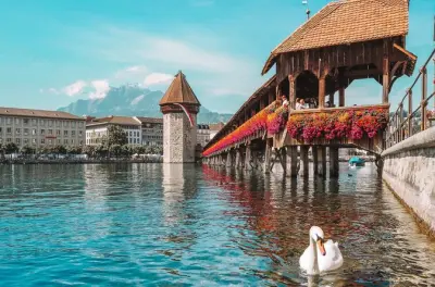 Lucerne & Interlaken Day Trip: Alpine Views & Chapel Bridge