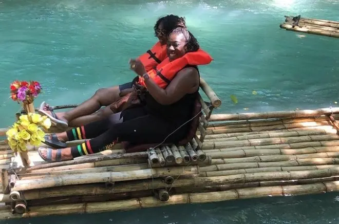 Bamboo River Rafting in Ocho Rios: 30ft Raft