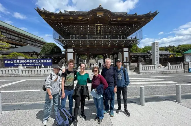 Narita : Temple Naritasan et dégustation de saké entre vols
