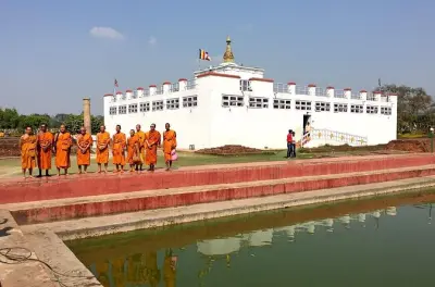 Lumbini Tour: Maya Devi Temple & Monastic Zone with Pickup