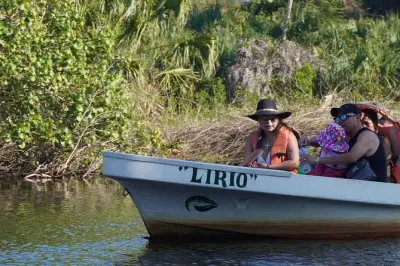 Puerto Escondido: Tour ecológico com crocodilos, tartarugas e lagoa