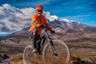 Chimborazo Radtour ab Baños: 35 km Abfahrt aus 4.800 Metern Höhe
